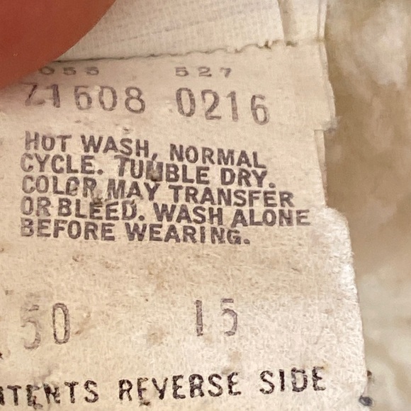 Vintage Levi's San Francisco 1970’s Denim Sherpa Jacket - Picture 16 of 17